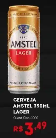 Bistek Supermercados Cerveja amstel lager oferta