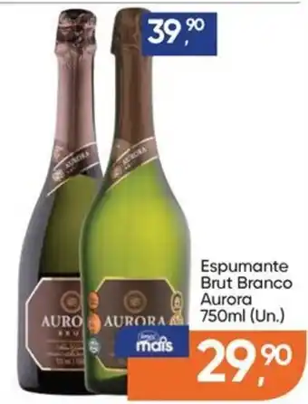 Espumante brut branco aurora