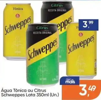 Água Tônica ou Citrus Schweppes