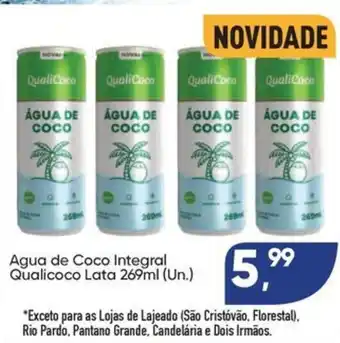 Imec Supermercados Água de Coco Integral Qualicoco oferta