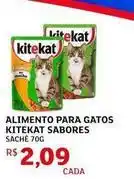 Assaí Atacadista Kitekat - alimento para gatos sabores oferta