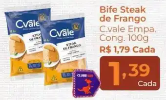 Bife steak de frango