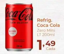 Super Kan Refrig. coca cola zero mini oferta