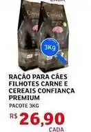 Premium - ração para cães filhotes carne e cereais confianca