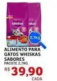 Whiskas - alimento para gatos sabores