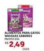 Assaí Atacadista Whiskas - alimentos para gatos oferta