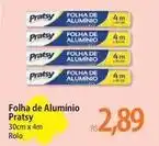 Atacadão Pratsy - polha de aluminio oferta