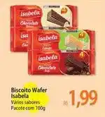 Atacadão Isabela - biscoito wafer oferta