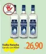 Atacadão Natasha - vodka oferta