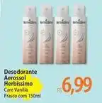 Atacadão Herbissimo - desodorante aerossol oferta