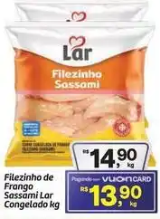 Fort Atacadista Lar - filezinho de frango sassami congelado oferta