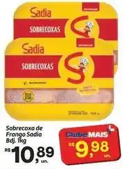 Fort Atacadista Sadia - sobrecoxa de frango oferta
