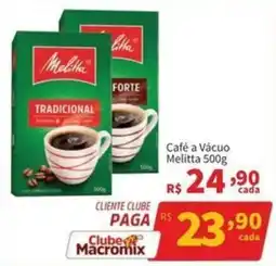 Macromix Atacado Café a Vácuo Melitta oferta