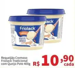 Macromix Atacado Requeijão cremoso friolack tradicional com queijo oferta