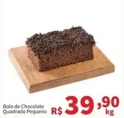 Macromix Atacado Bolo de Chocolate Quadrado Pequeno oferta