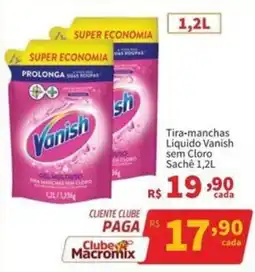 Macromix Atacado Tira-manchas liquido vanish sem cloro oferta
