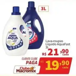 Macromix Atacado Lava-roupas Líquido Aquafast oferta