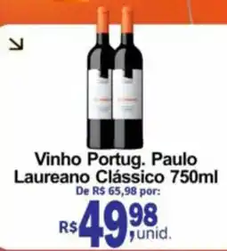 Cocipa Vinho Portug. Paulo Laureano Clássico oferta