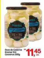 Fort Atacadista Cremer - ovos de codorna conserve oferta