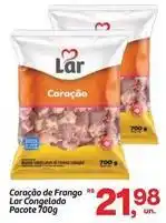 Fort Atacadista Lar - coração de frango oferta