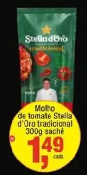 Molho de tomate Stella d'Oro tradicional