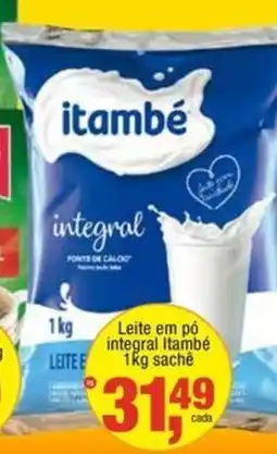 Frangolândia Leite em pó integral itambé oferta