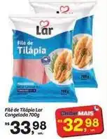 Fort Atacadista Lar - filé de tilápia oferta