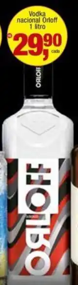 Frangolândia Vodka nacional orloff oferta