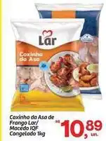 Fort Atacadista Lar - coxinha da asa de frango macedo iof congelado oferta