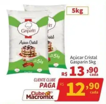Macromix Atacado Açúcar Cristal Gasparin oferta