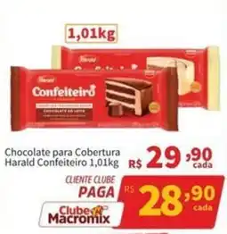 Macromix Atacado Chocolate para cobertura harald confeiteiro oferta