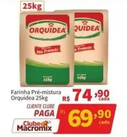 Macromix Atacado Farinha Pré-mistura Orquidea oferta