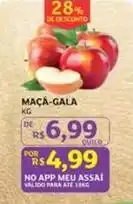 Assaí Atacadista De - maçã-gala oferta