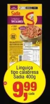 Frangolândia Linguiça tipo calabresa Sadia oferta