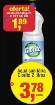 Frangolândia Água sanitária Clorito oferta