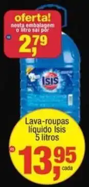 Frangolândia Lava-roupas liquido Isis oferta