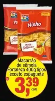 Frangolândia Macarrão de sêmola Fortaleza oferta