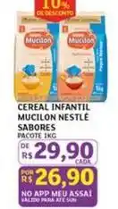 Assaí Atacadista Sabores - cereal infantil mucilon sabores oferta