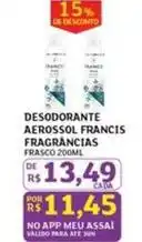 Assaí Atacadista De - desodorante aerossol fragrancias oferta