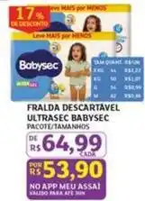Assaí Atacadista Babysec - fralda descartavel ultrasec oferta