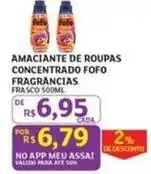 Fofo - amaciante de roupas concentrado