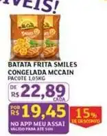 Assaí Atacadista Mccain - batata frita congelada oferta