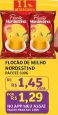 Assaí Atacadista Nordestino - flocao de milho oferta