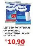 Assaí Atacadista Itambe - leite em po integral ou integral instantâneo oferta