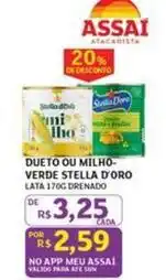 Assaí Atacadista Stella d'oro - dueto ou milho verde oferta