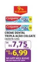 Assaí Atacadista Colgate - creme dental tripla acao oferta