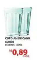 Assaí Atacadista Nadir - copo americano oferta
