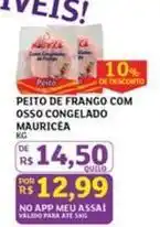 Assaí Atacadista Mauricéa - peito de frango com osso congelado oferta