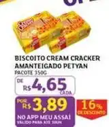 Assaí Atacadista Cracker - biscoito cream amanteigado oferta
