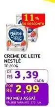 Assaí Atacadista Nestlé - creme de leite oferta
